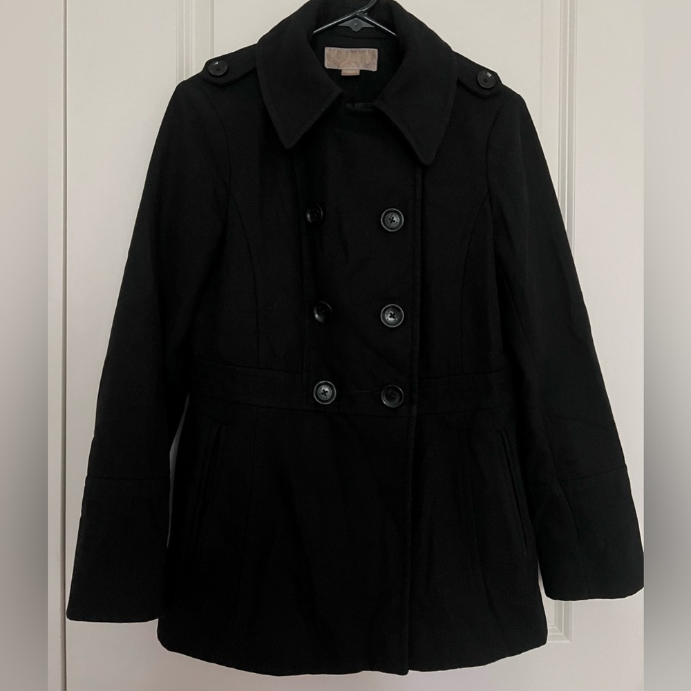 Michael Kors Classic Black Peacoat